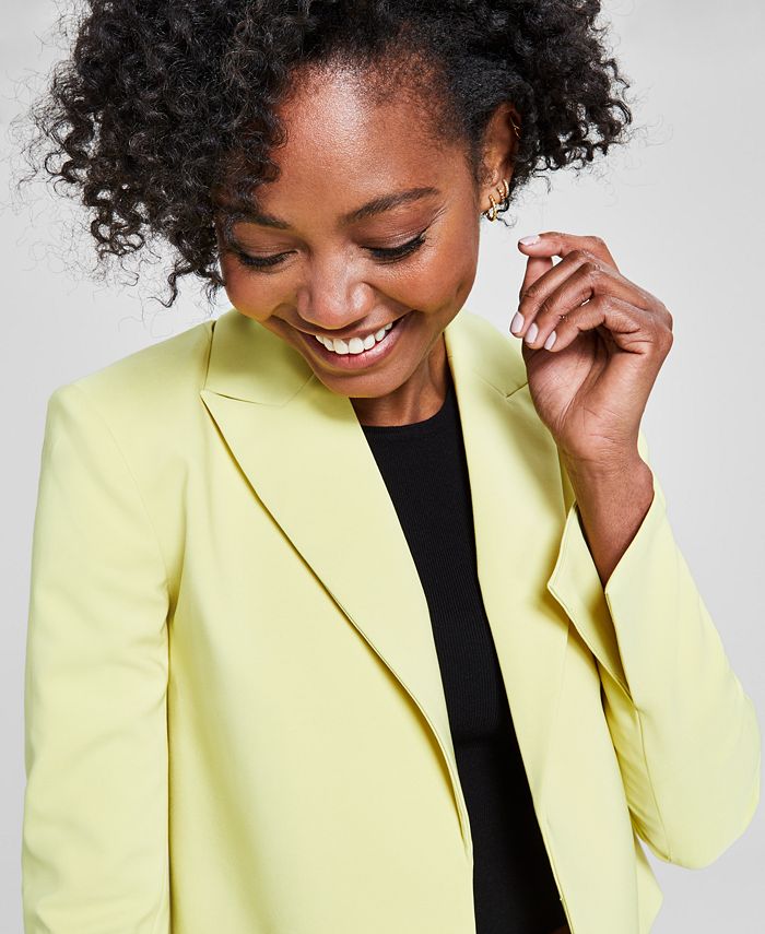 Calvin klein yellow blazer online