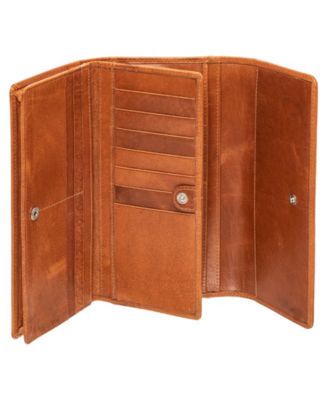 South Beach RFID Secure Quadruple Fold Wallet