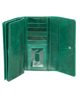 South Beach RFID Secure Quadruple Fold Wallet