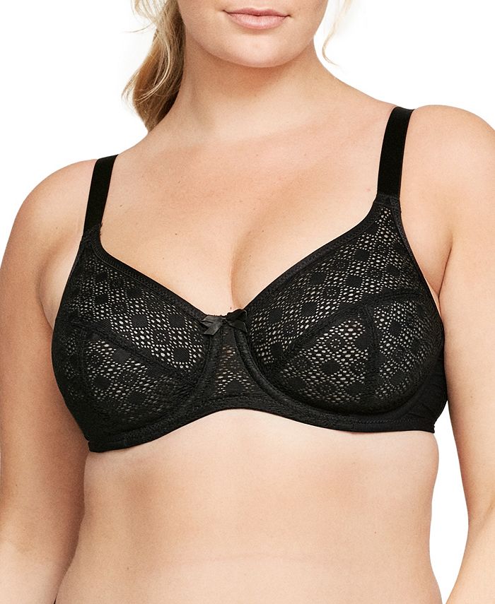 Buy Playtex Women's Love My Curves Beautiful Lace and Lift Underwire,  Black, 42C at