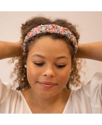 Women's All That Glitters Headband - Multi + Silver