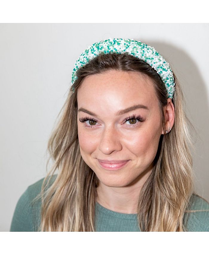 Headbands of Hope Women's All That Glitters Headband Teal Macy's