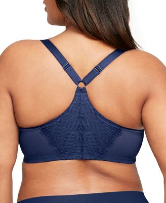 Women's Plus Size Wonder Wire Front Close T-Back Bra 1246