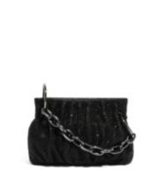Macy's black clutch purse deals
