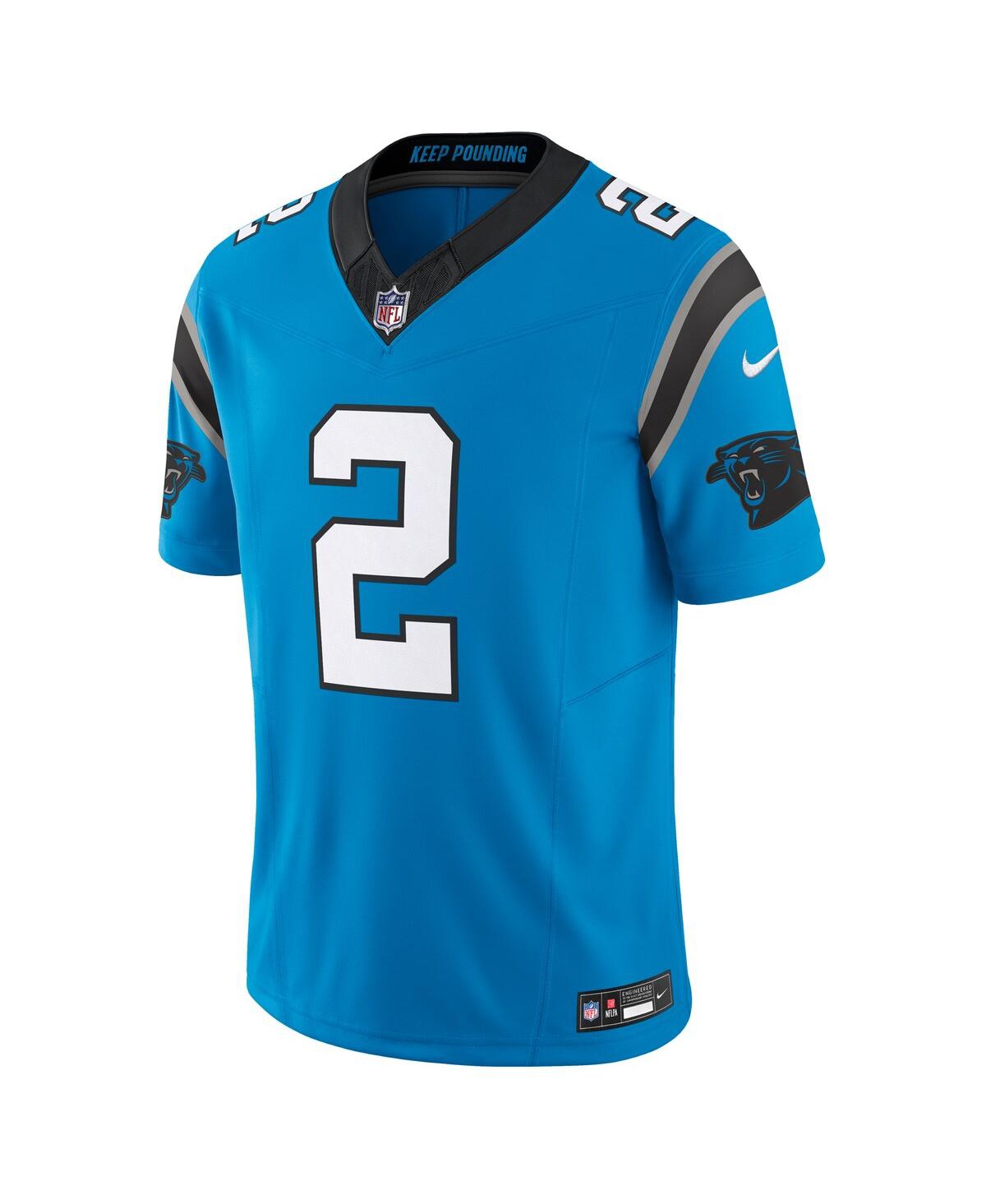 Men's Nike D.j. MooreCarolina Panthers Alternate Vapor F.u.s.e. Limited Jersey - Blue