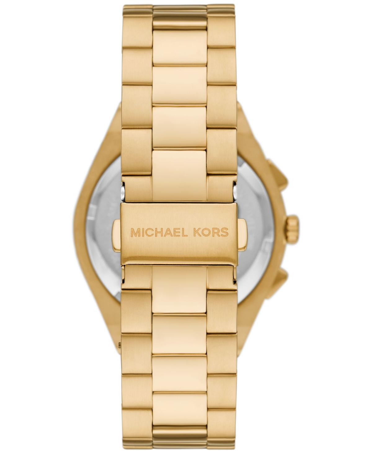 Shop Michael Kors Men's Lennox Quartz Chronograph Gold-tone Stainless Steel Watch 40mm