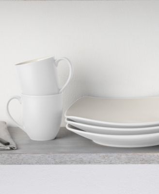 Colorwave Square 16 Pc. Dinnerware Set, Service for 4