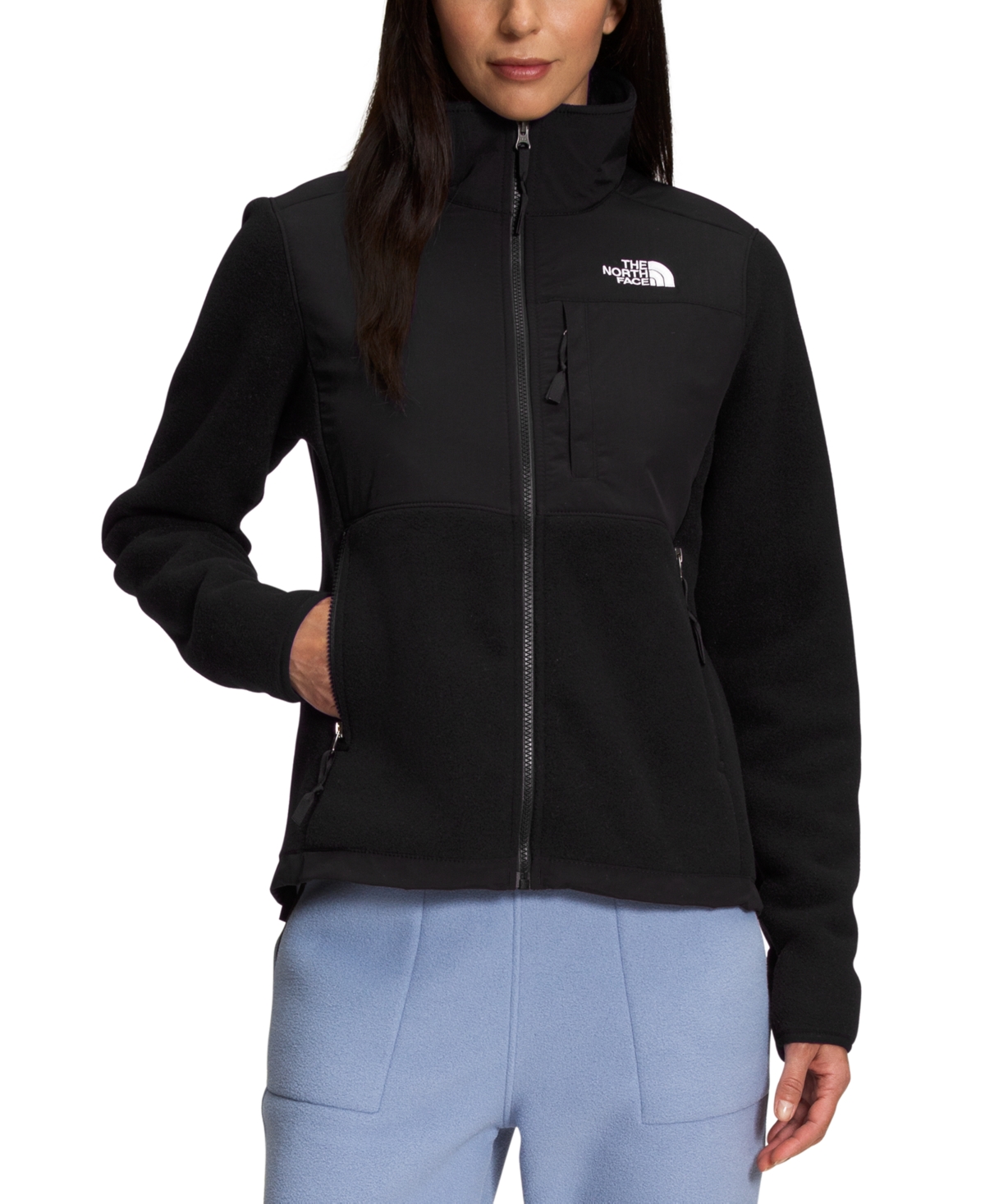 Shop The North Face Women's Denali Fleece Jacket In Tnf Black