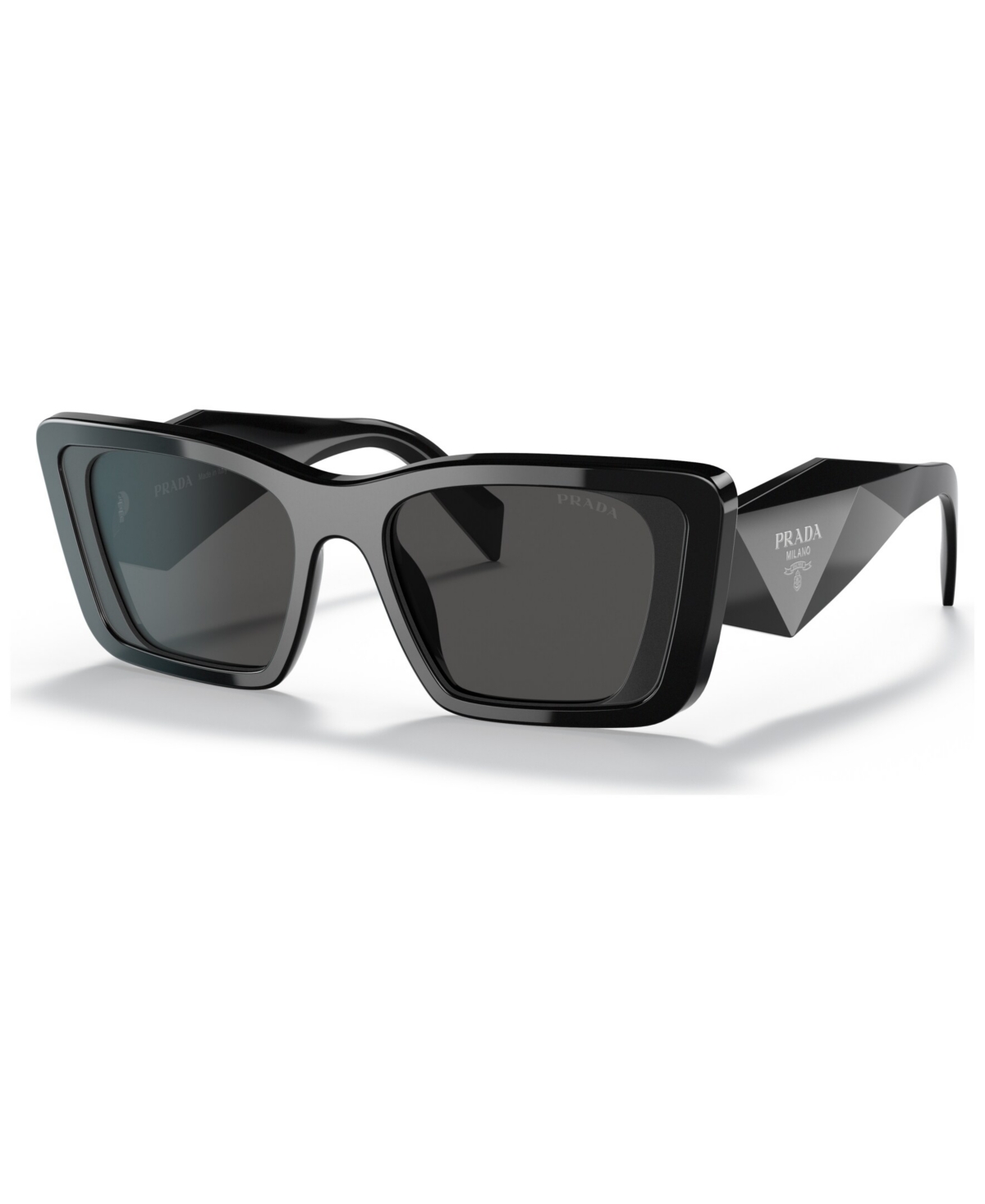 Prada Women's Sunglasses, Pr 08ys In Black,dark Grey