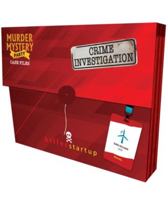 Murder Mystery Party Case Files Killer Startup
