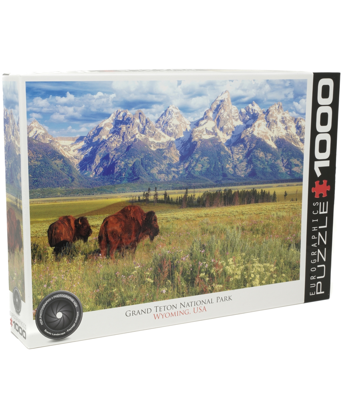 Shop University Games Eurographics Incorporated Steve Hinch Grand Teton National Park, Wyoming, Usa Jigsaw Puzzle, 1000 Pi In No Color