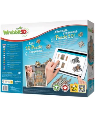 Wrebbit Castles Cathedrals Le Chateau Frontenac 3D Puzzle, 865 Pieces