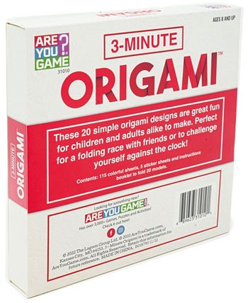 AREYOUGAME 3-Minute Origami