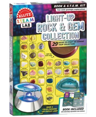 Klutz Light-Up Rock Gem Collection - Macy's