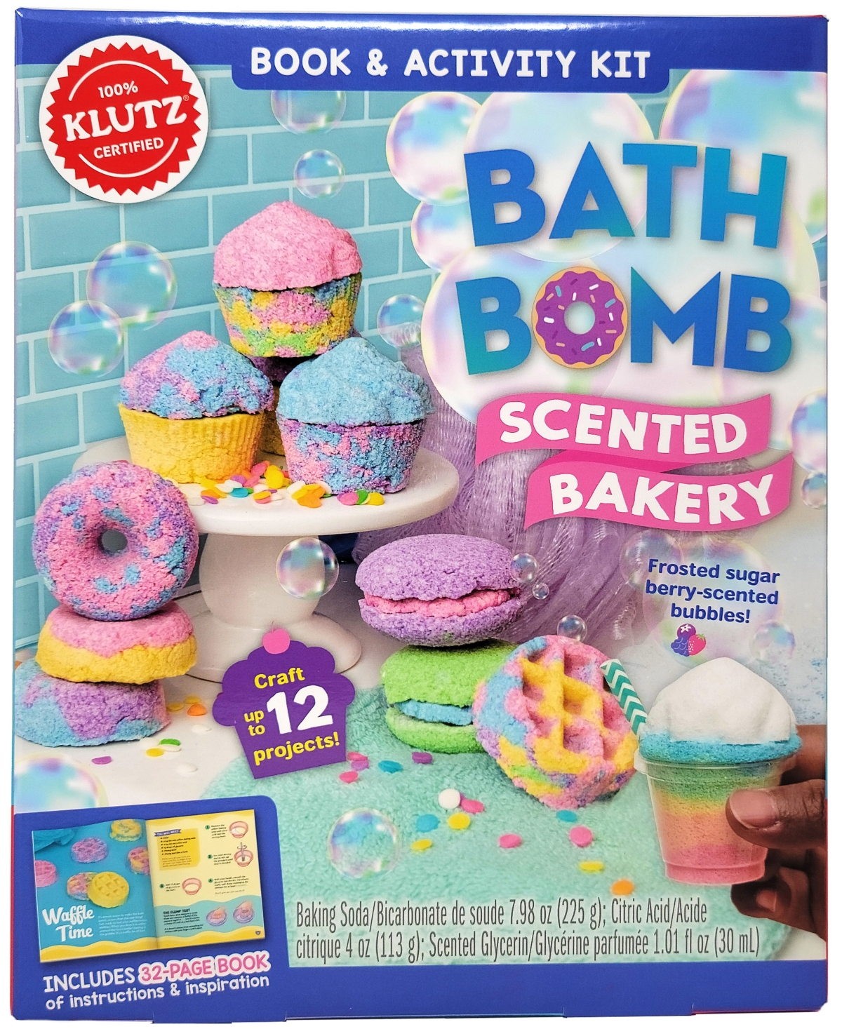 Klutz Kids' Bath Bomb Scented Bakery In No Color