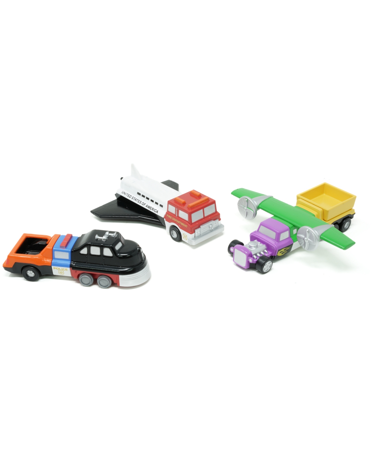 Popular Playthings Micro Mix Or Match Vehicles Set, 27 Pieces In No Color