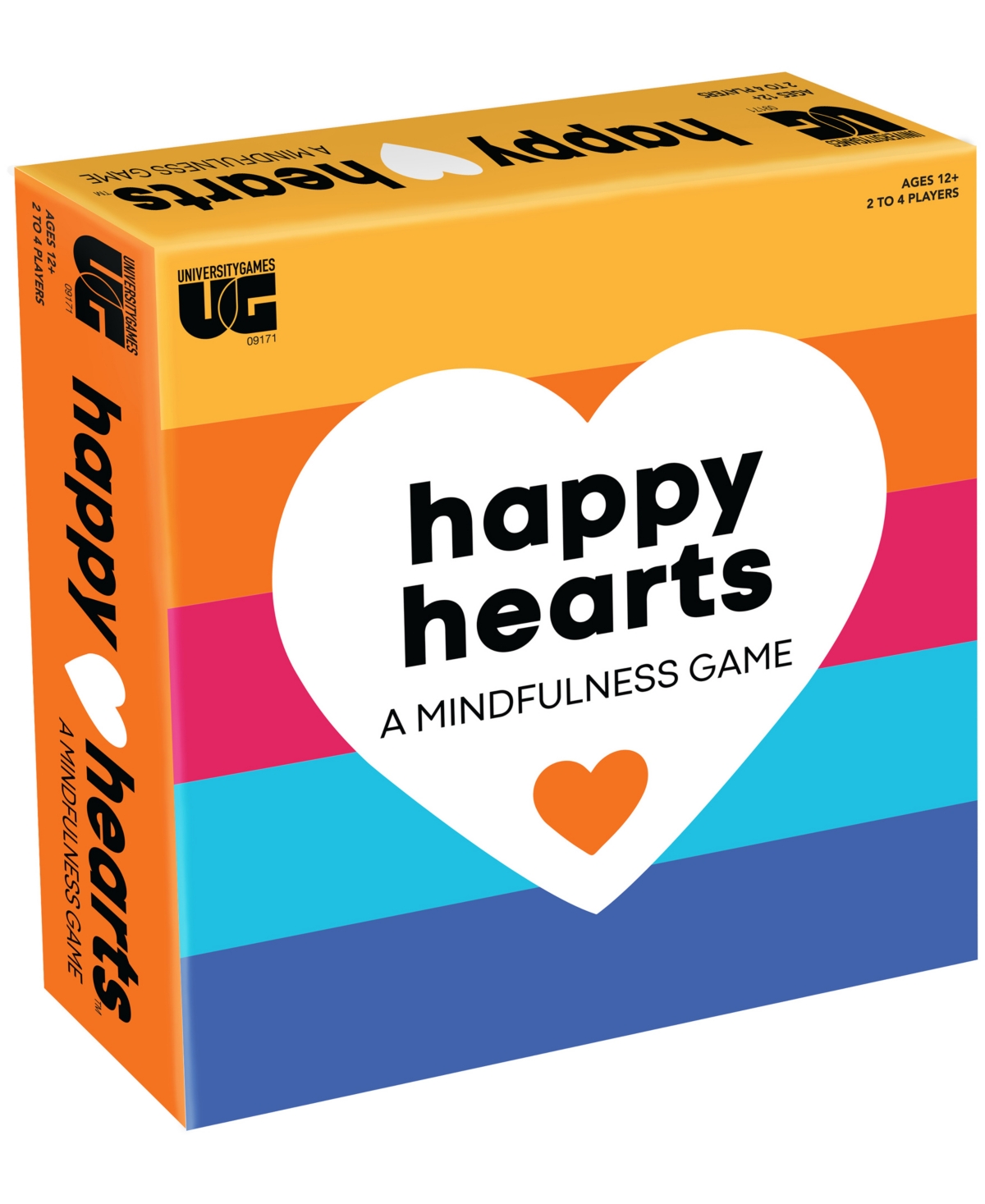 University Games Kids' Happy Hearts A Mindfulness Game In No Color