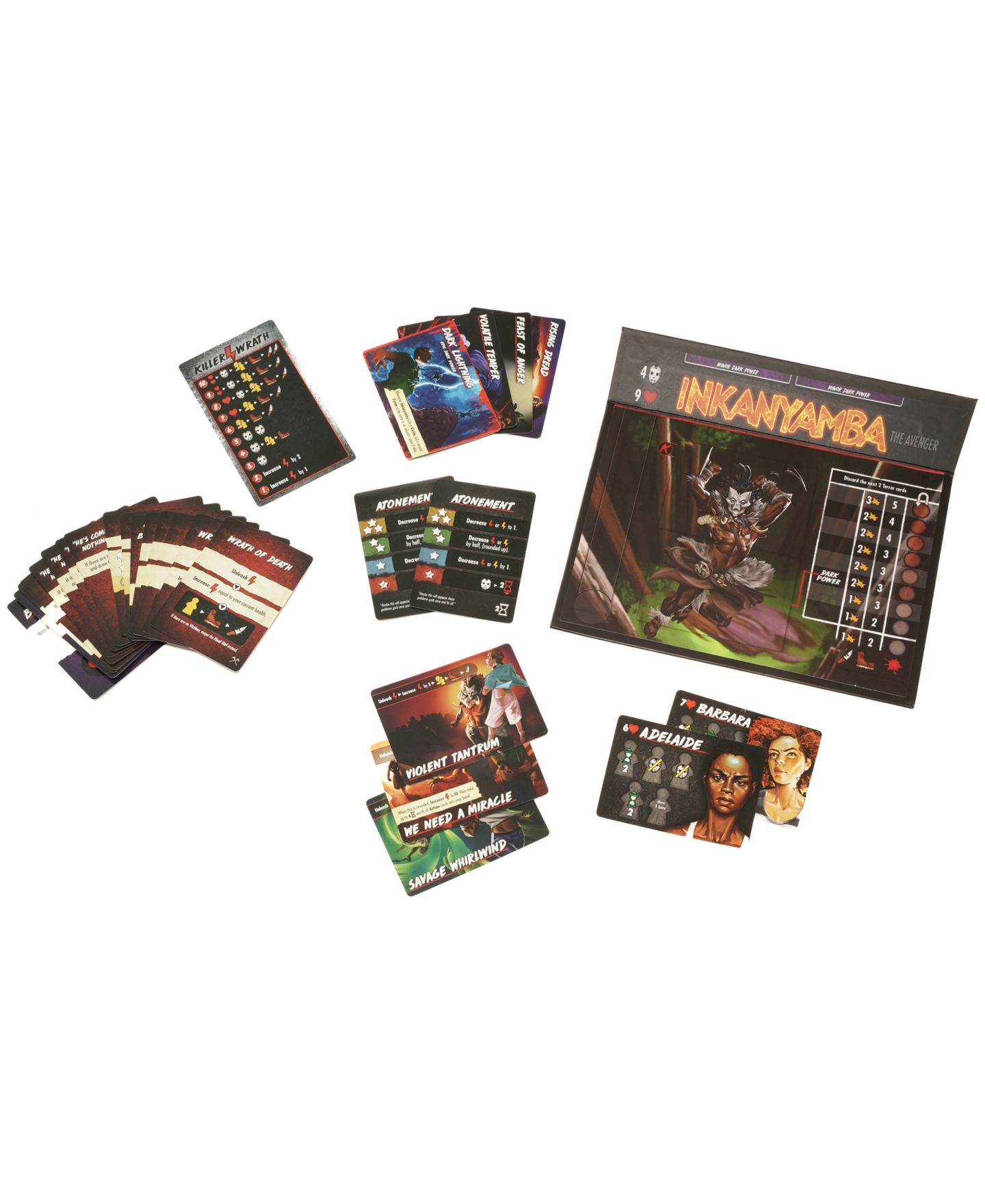 Детские настольные игры University Games Final Girl Slaughter in the Groves Strategy Horror Expansion Pack Board Game, Ages 14+ — фото 4