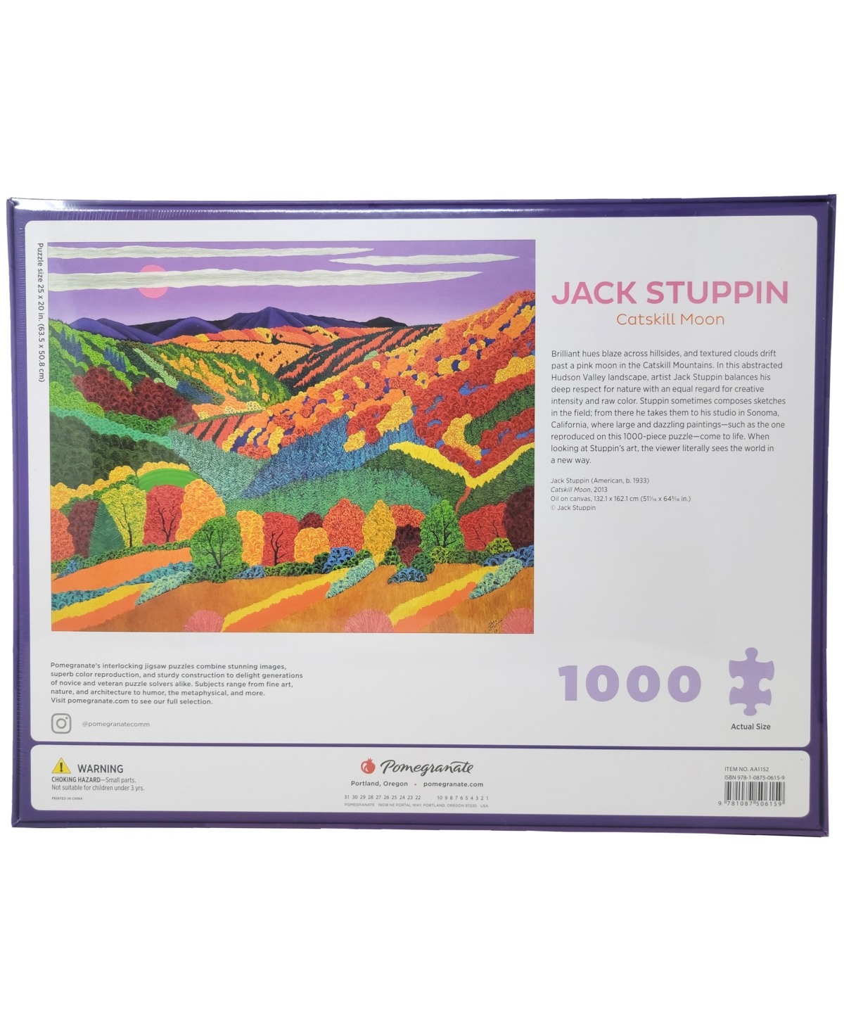 Shop University Games Pomegranate Communications, Inc. Jack Stuppin Catskill Moon Puzzle, 1000 Pieces In No Color