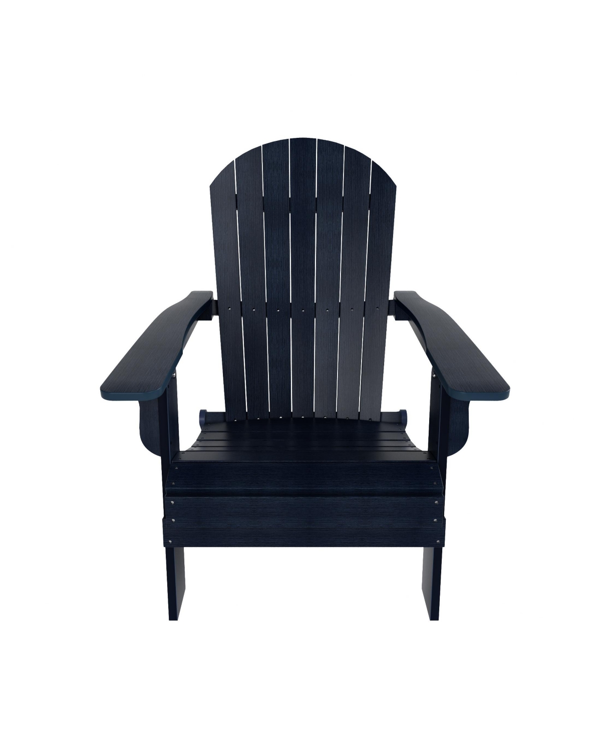 WestinTrends Outdoor Patio All-weather Folding Adirondack Chair - Navy