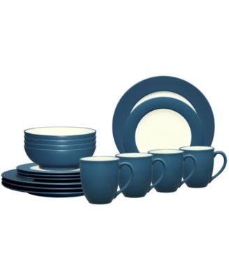 Colorwave Rim 16-Pc. Dinnerware Set, Service for 4