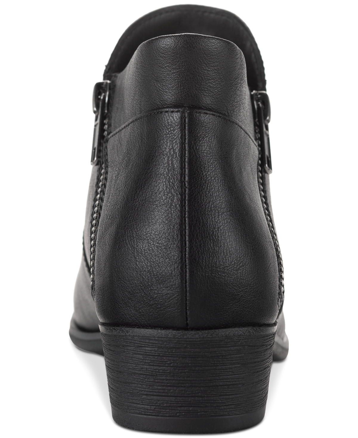 Shop Sun + Stone Women's Adelinee Double Zip Ankle Booties, Created For Macy's In Black