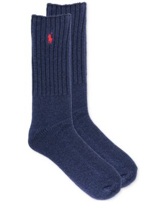 Polo Ralph Lauren - Men's Ribbed Embroidered Pony Socks