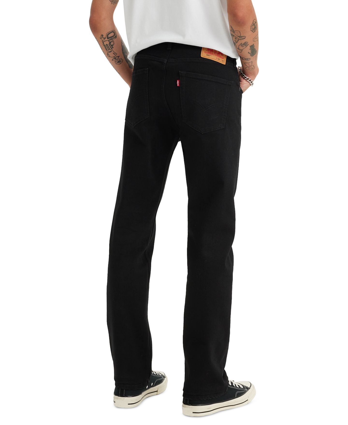 Мужские джинсы Levi's 506™ Comfort Straight-Leg Stretch, цвет: Dig Deep — фото 2