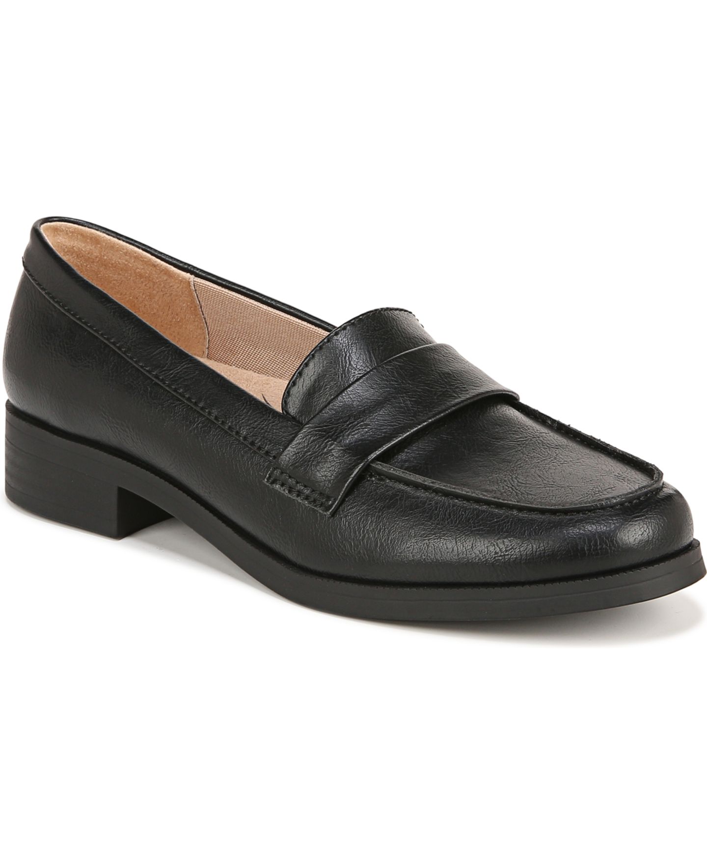 Женские туфли LifeStride Sonoma 2 Slip On Penny, цвет: Чёрная искусственная кожа — фото 1