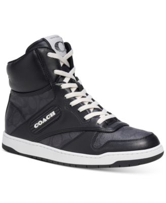 Coach Men s C202 Signature High Top Sneaker Macy s