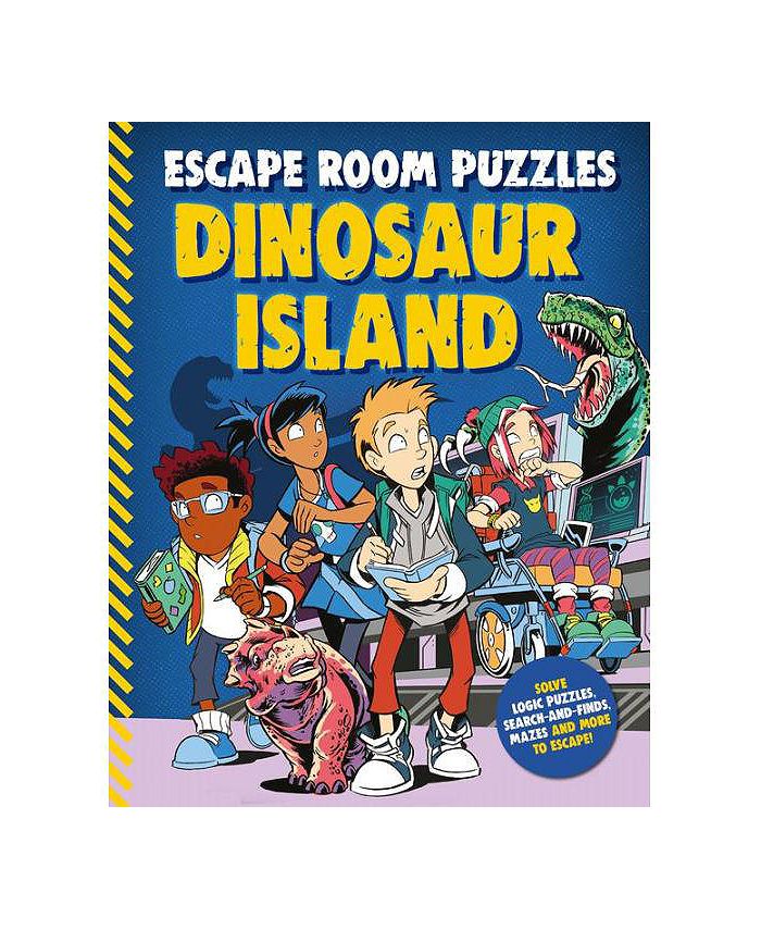 Barnes & Noble Escape Room Puzzles Dinosaur Island by Editors of