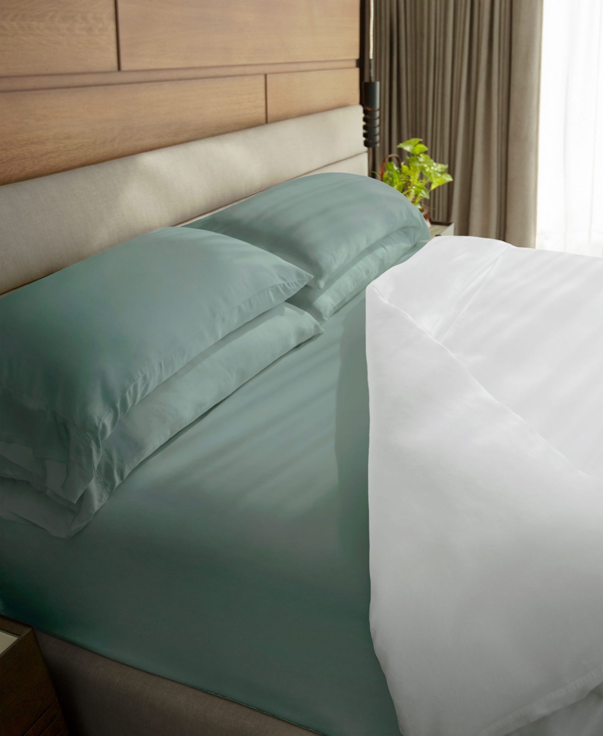 Cariloha Classic 230 Thread Count Viscose From Bamboo 4-pc. Sheet Set, Queen In Tahitian Breeze