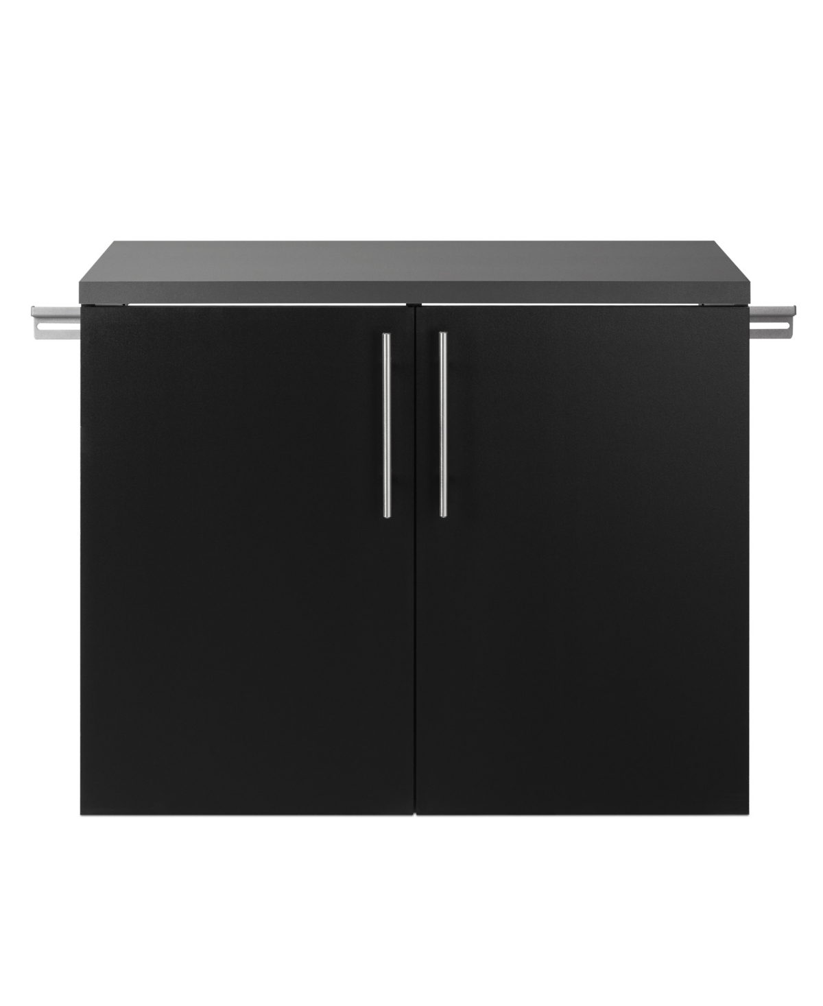 Prepac 30" 2-door Composite Wood Hang-ups Base Storage Cabinet In Black