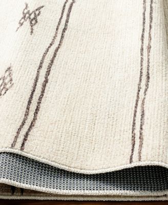 Rivi BORC2300 2'7" x 7'3" Runner Area Rug