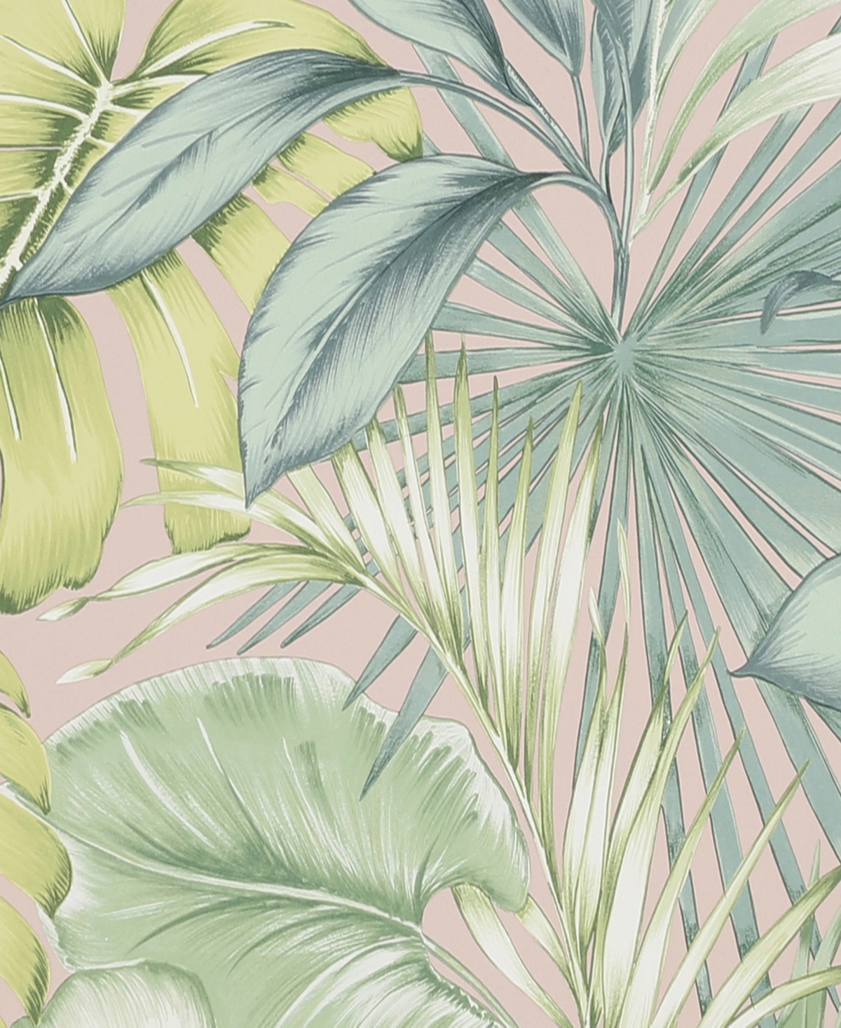 Shop Transform Lush Leaves Peel And Stick Wallpaper In Green