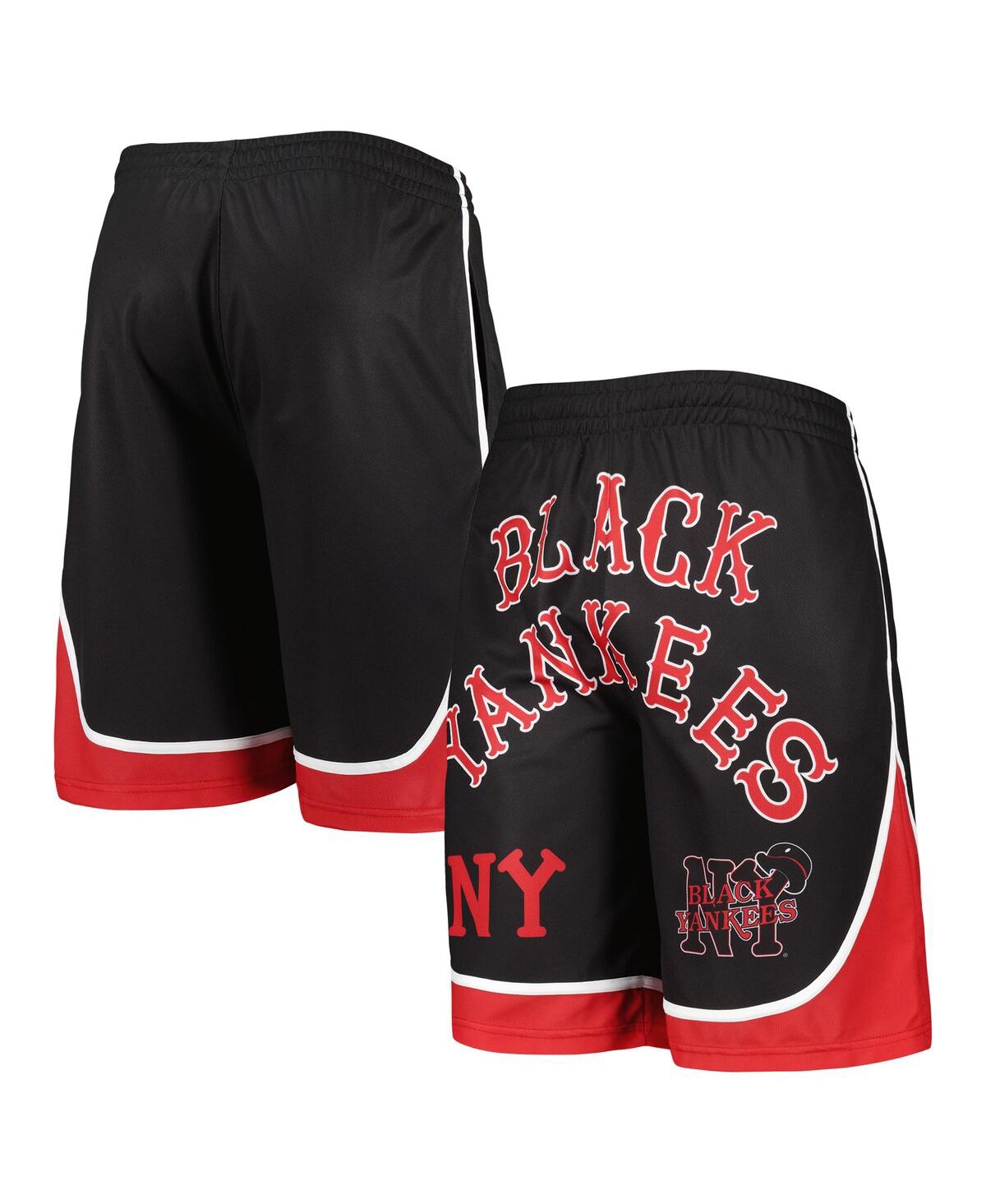 Shop Stitches Men's  Black Black Yankees Shorts