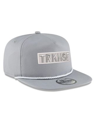 Men's Gray TRACKHOUSE RACING Golfer Snapback Adjustable Hat