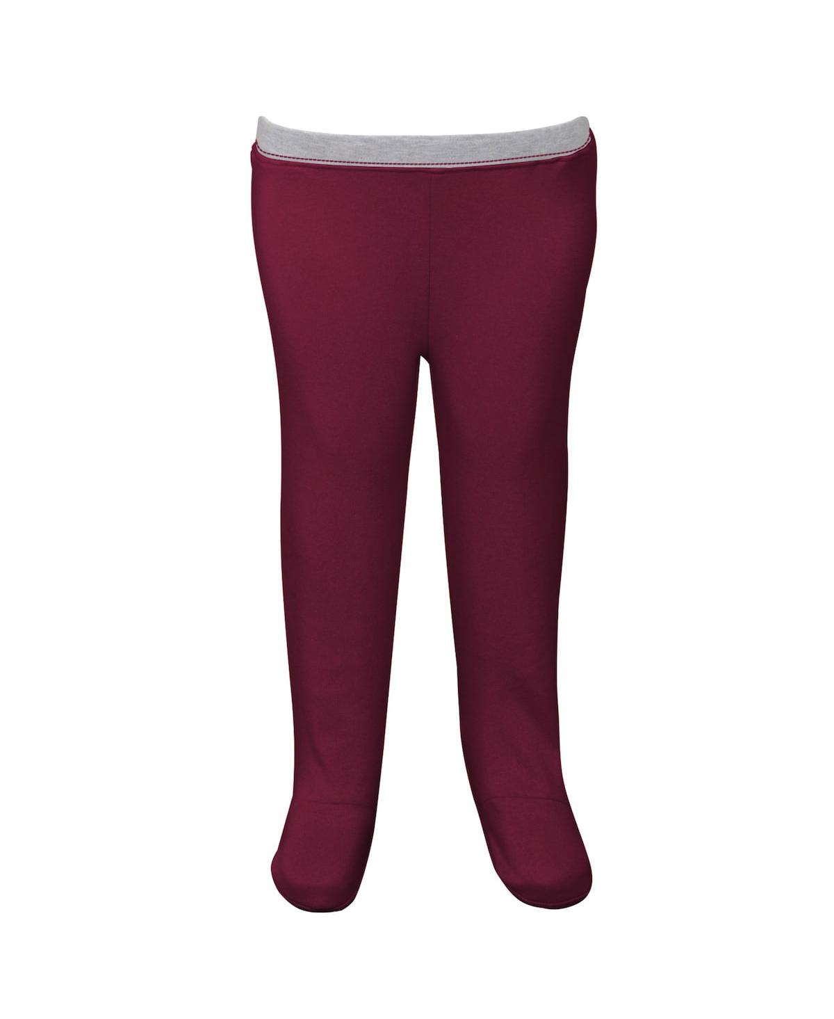 Outerstuff Newborn And Infant Boys And Girls White, Burgundy Washington Commanders Dream Team Onesie Pants And In White,burgundy