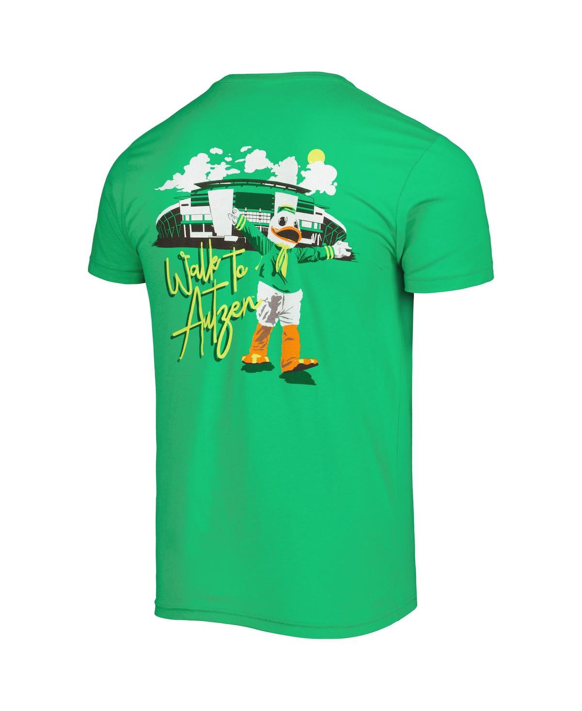 Image One Men's Green Oregon Ducks Hyperlocal T-shirt In Green