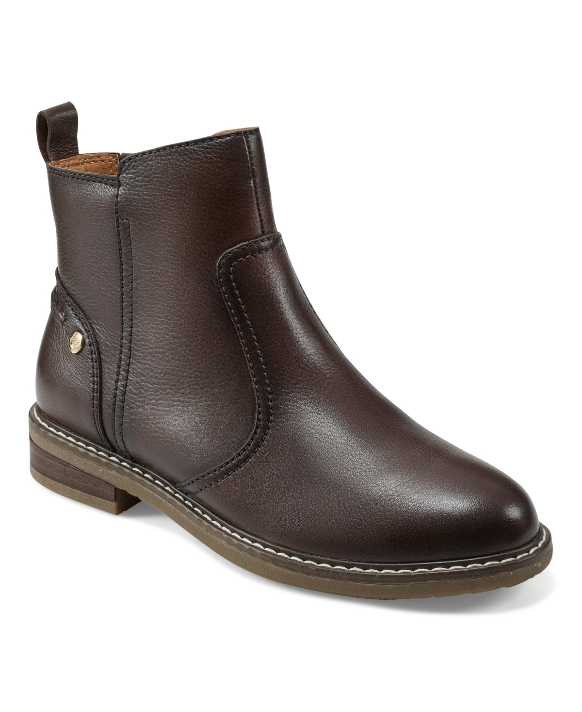EASY SPIRIT WOMEN'S EFLEX JUNA BLOCK HEEL CASUAL BOOTIES 