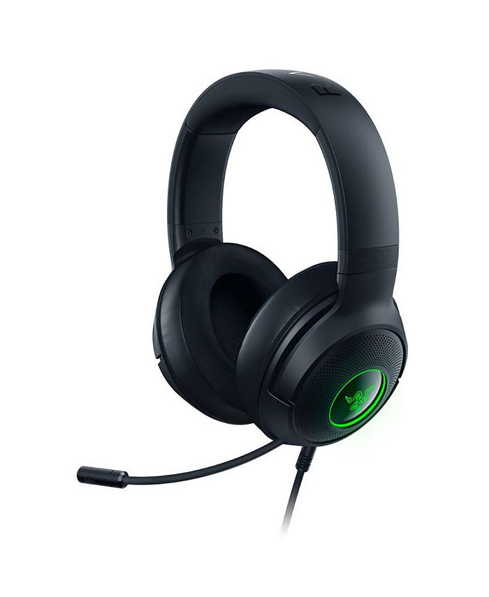 Razer Kraken V3 X Wired USB Gaming Headset - Black - Black