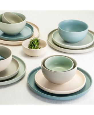 Rollo Mixed 16-PC Dinnerware Set, Service for 4