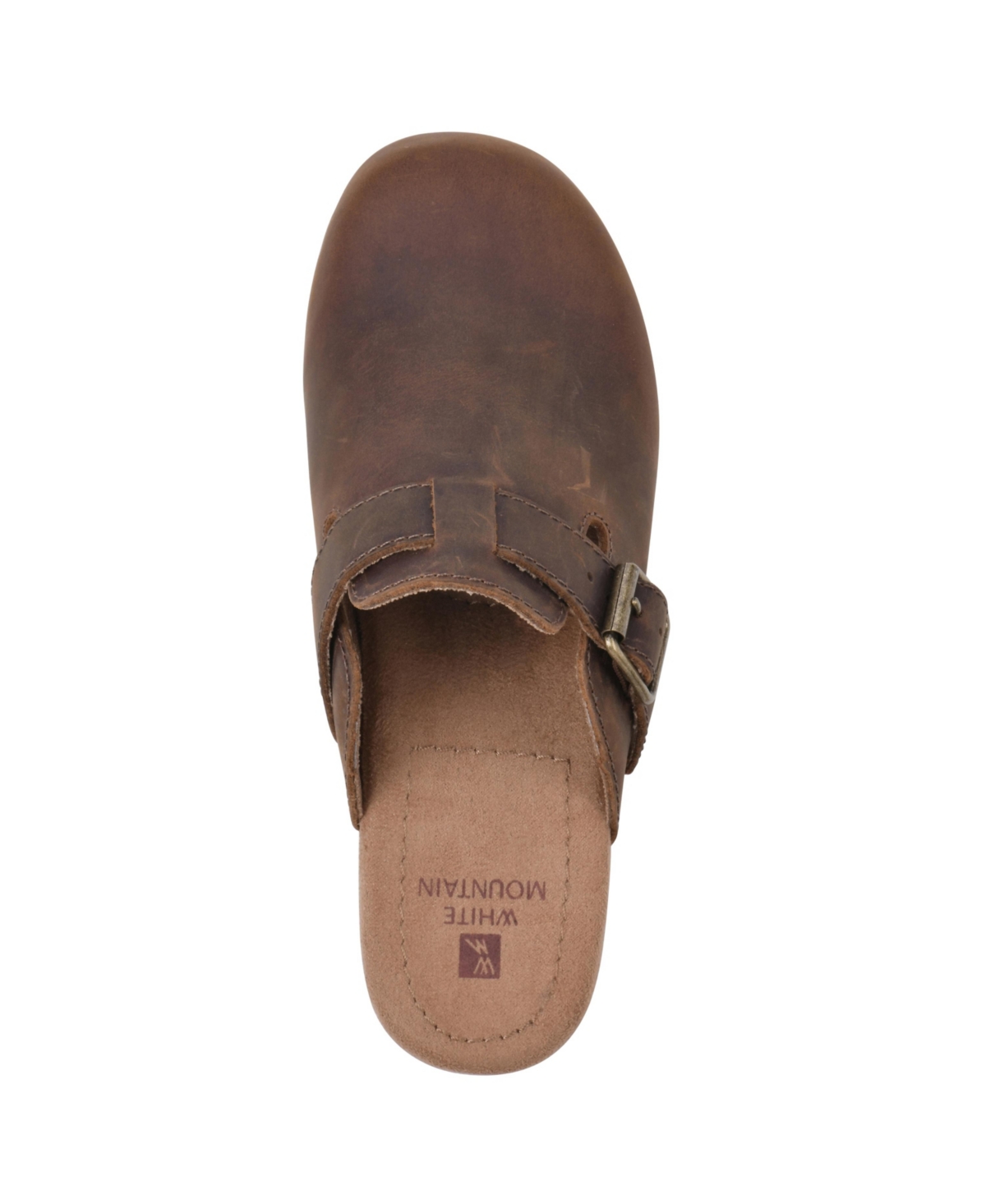 Shop White Mountain Women's Behold Clogs In Brown,leather