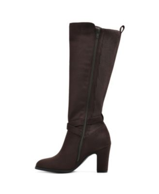 Women's Teals Regular Calf Knee High Dress Boots