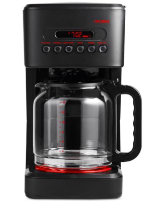 Crux - CRUXGG 14-Cup Programmable Glass Carafe Coffeemaker