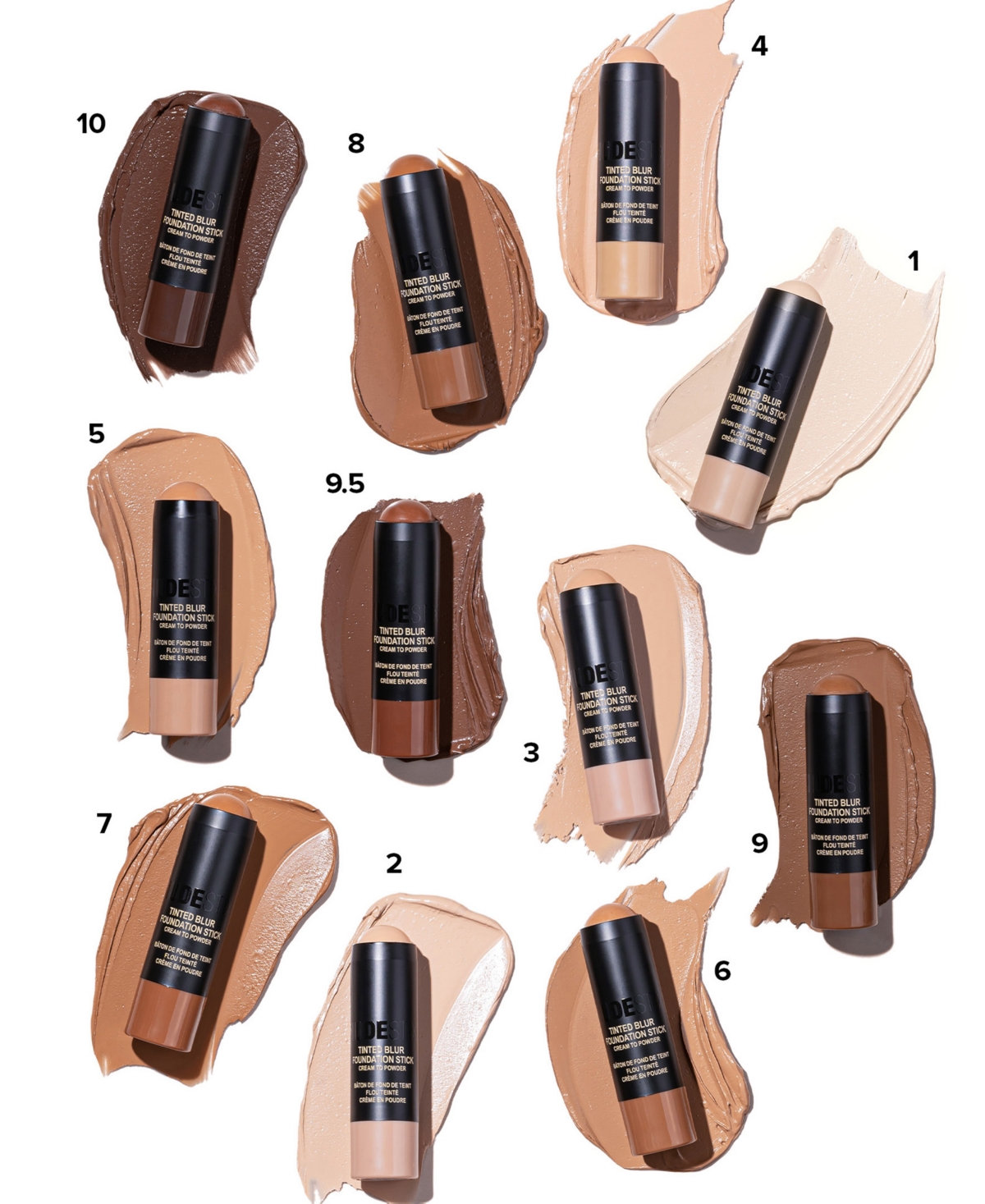 Nudestix Tinted Blur Foundation Stick In 1 (ivory With Cool Pink Undertone)