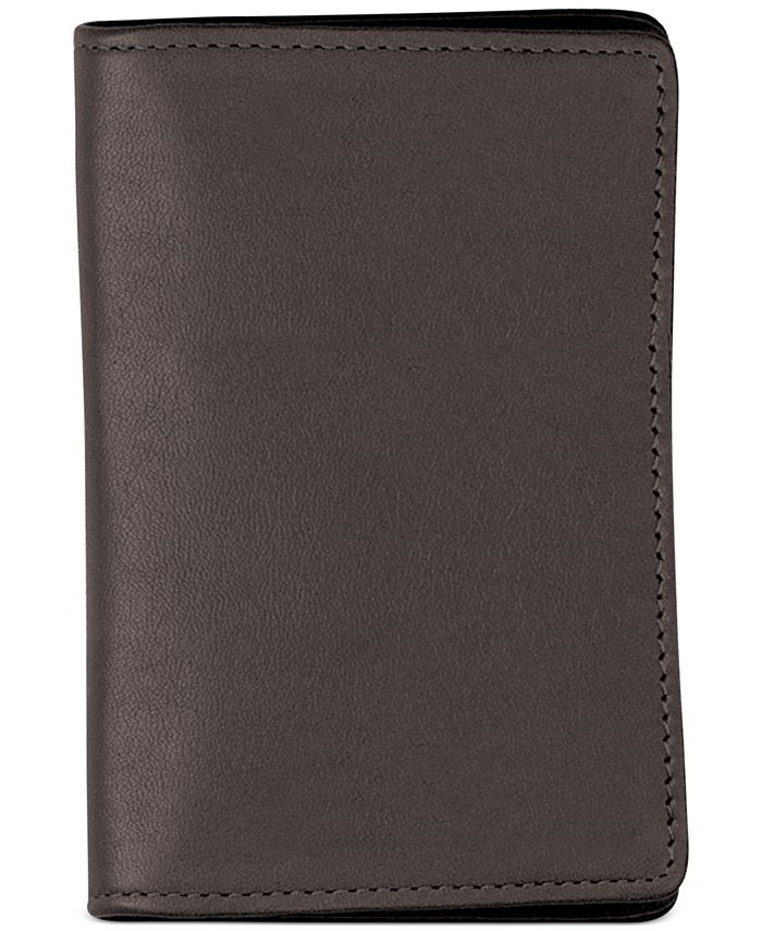 Royce Deluxe Leather Card Holder Red