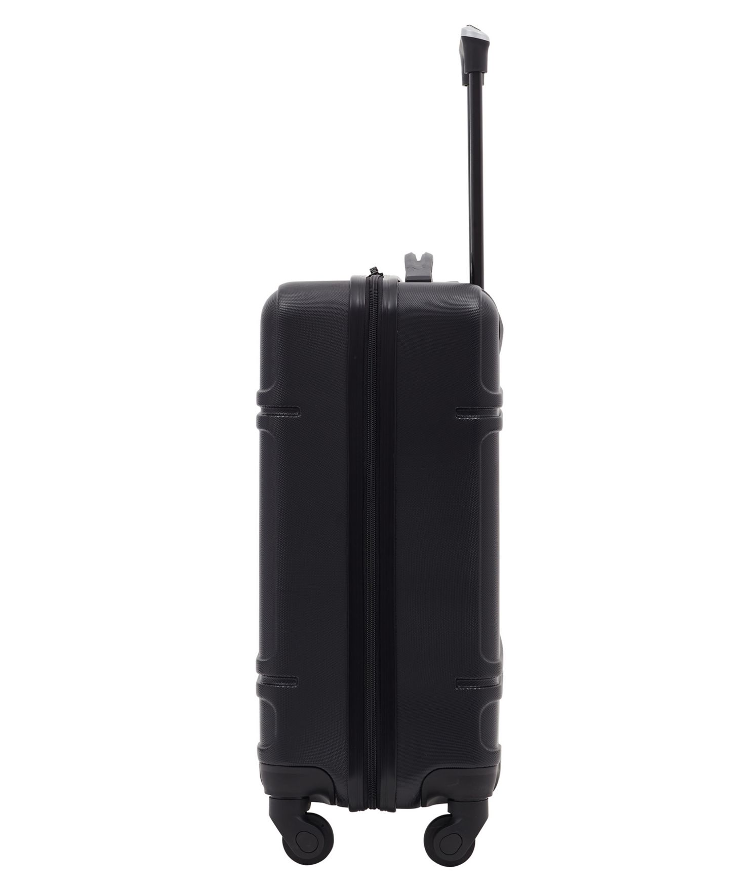 Чемодан Travelers Club Skyline Collection 20" Rolling Carry-On with 360 Degree 4-Wheel System, цвет: Чёрный — фото 3