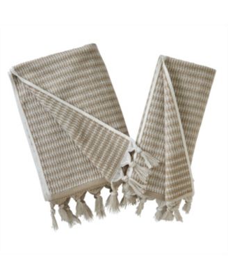 Long Borough Turkish Cotton Bath Towel, 54" x 28"