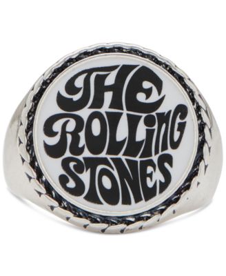 Lucky Brand - Silver-Tone The Rolling Stones Signet Ring